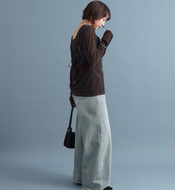  「ギャザービスチェ SETトップス」|Tシャツ・カットソー|