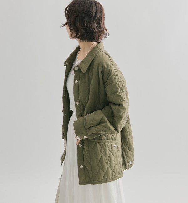  「襟付きキルティングジャケット」|その他|