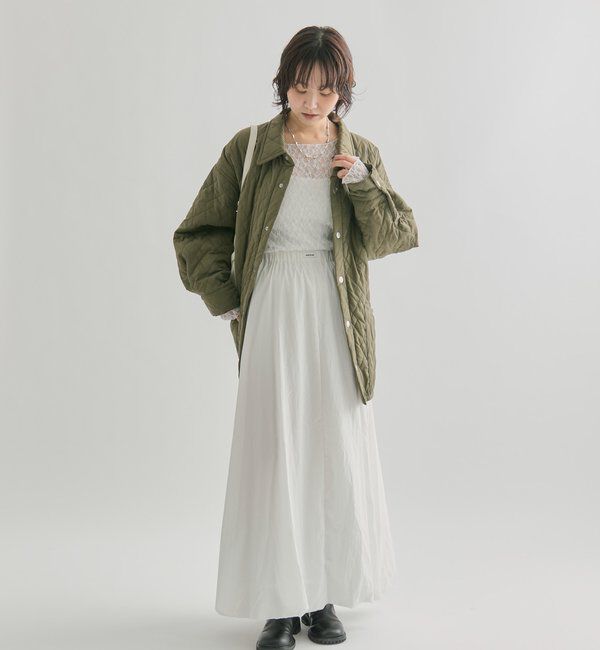  「襟付きキルティングジャケット」|その他|