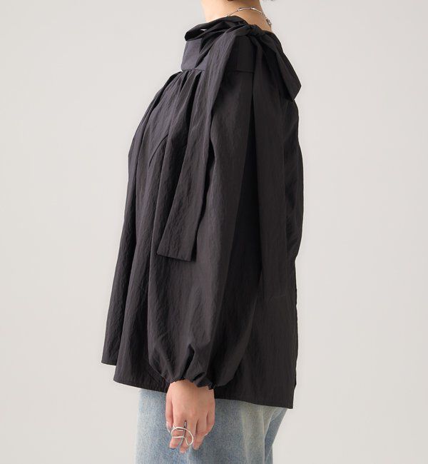  「肩リボンオフショルブラウス」|シャツ・ブラウス|