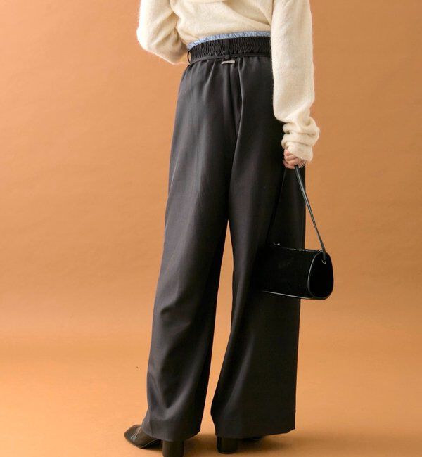  「Wベルトパンツ」|チノ|