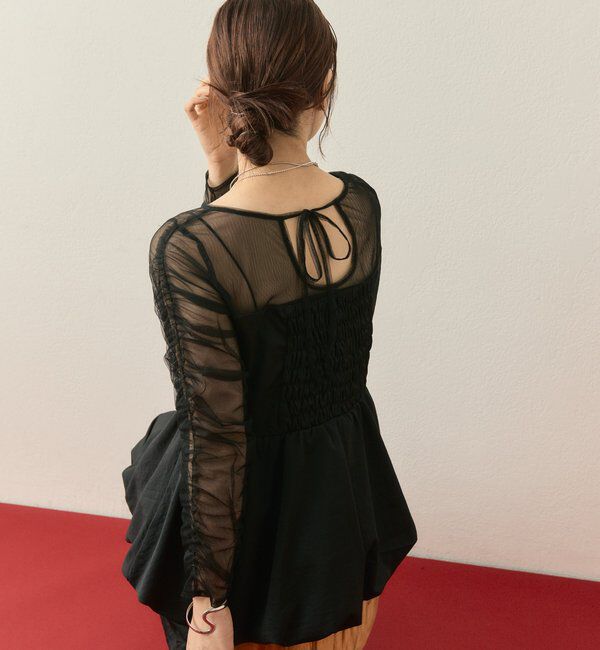  「【@aoiikegaya企画】チュール切替ペプラムSET UP」|チノ|