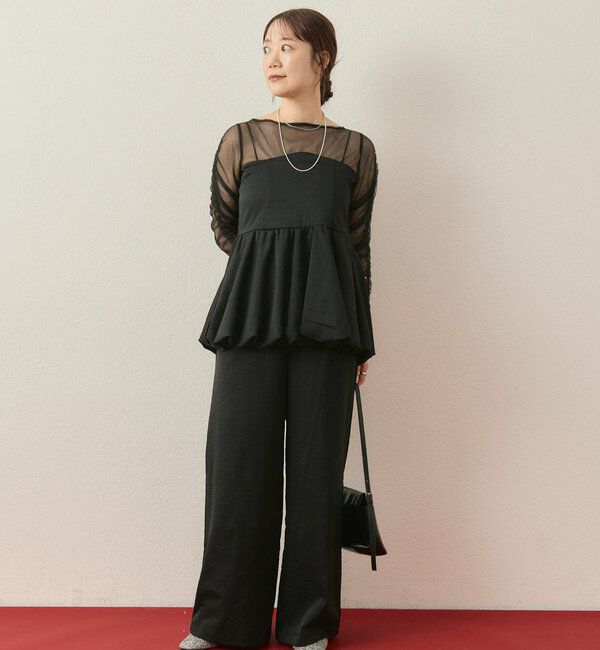  「【@aoiikegaya企画】チュール切替ペプラムSET UP」|チノ|