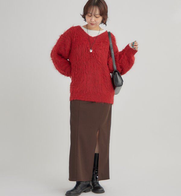  「ふわふわシャギーニット」|ニット・セーター|