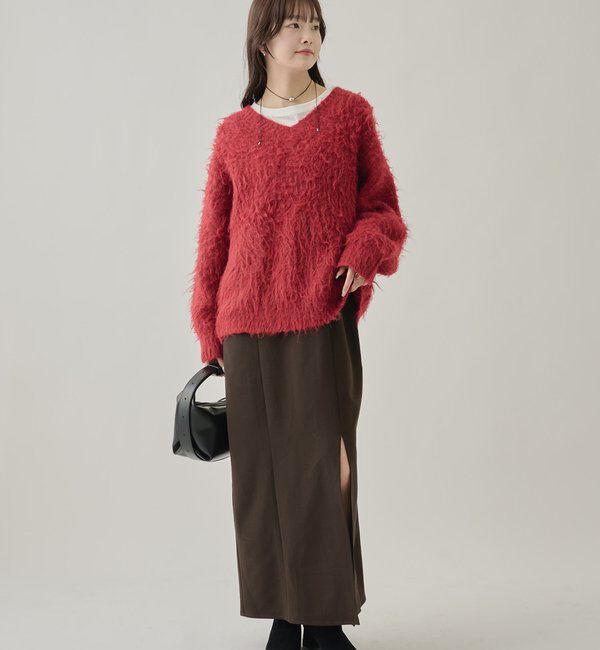  「ふわふわシャギーニット」|ニット・セーター|