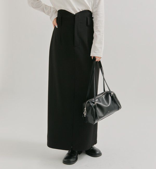  「WAVEフロントZIPスカート」|スカート|