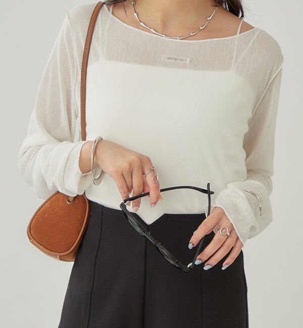  「2wayシアーロンT」|Tシャツ・カットソー|