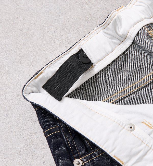  「裾スリットフレアデニム」|デニム|