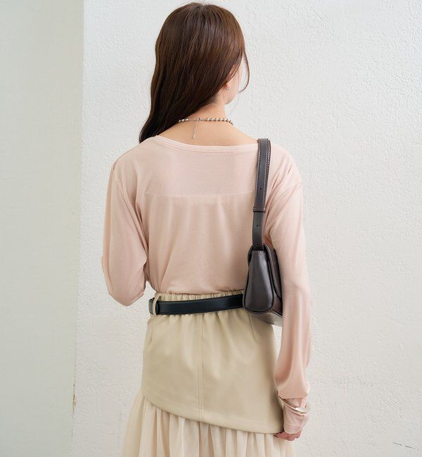  「シアーフォトロングTシャツ」|Tシャツ・カットソー|