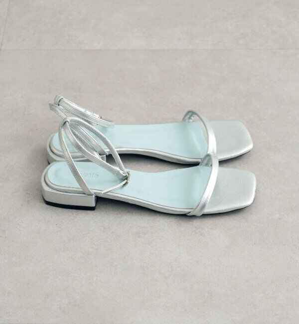  「ストラップフラットサンダル」|サンダル|