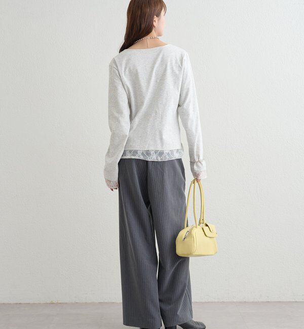  「配色カットソー」|Tシャツ・カットソー|