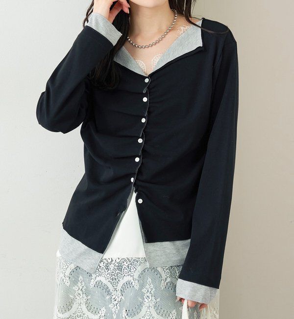  「配色カットソー」|Tシャツ・カットソー|