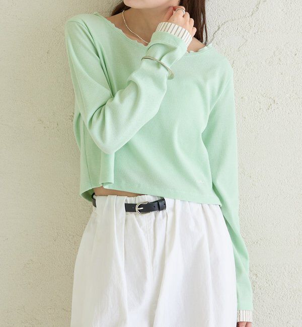  「ヘンリーネックチビロンT」|Tシャツ・カットソー|