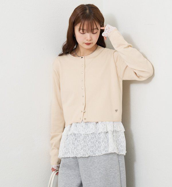  「デイリーショートカーディガン」|カーディガン|
