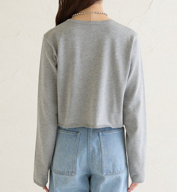  「デイリーショートカーディガン」|カーディガン|