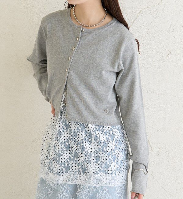  「デイリーショートカーディガン」|カーディガン|