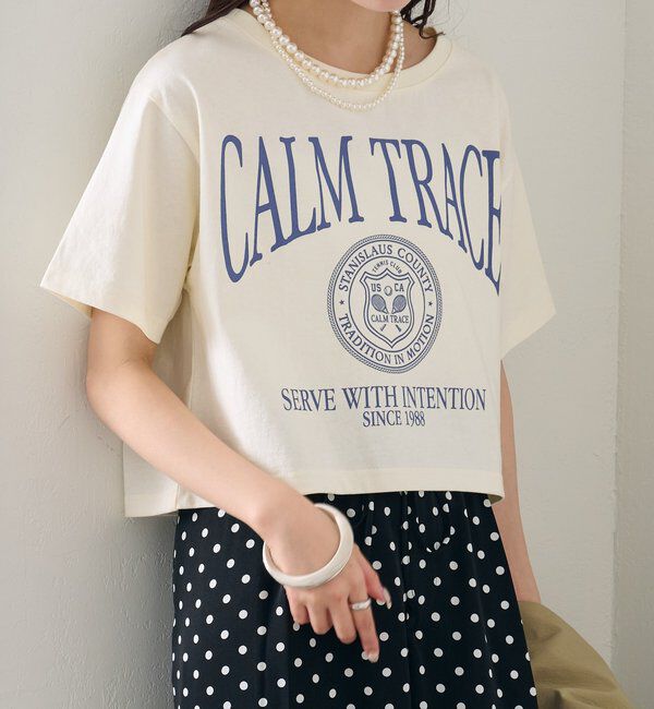  「ショートロゴTシャツ」|Tシャツ・カットソー|