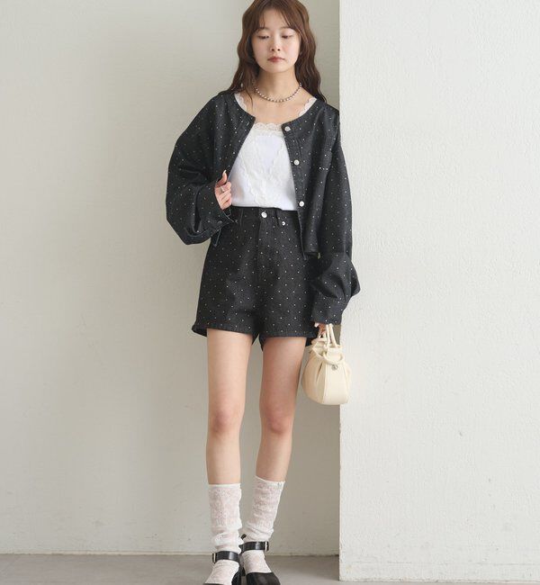  「ドットマイクロショートパンツ」|チノ|