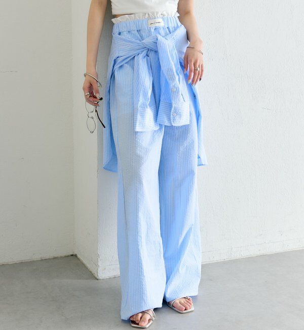  「ストライプイージーパンツ」|チノ|