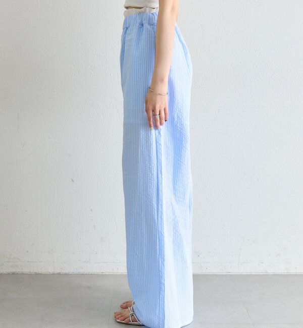  「ストライプイージーパンツ」|チノ|