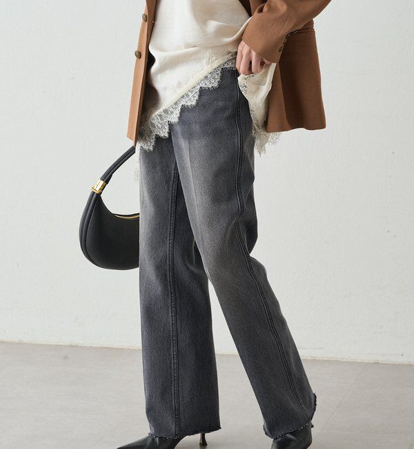  「【20周年限定】 ヴィンテージライクデニムパンツ2nd」|デニム|ブラック