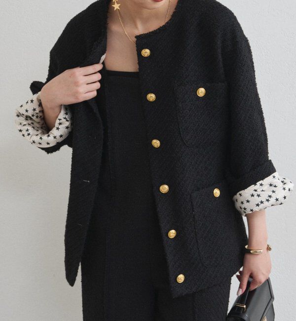  「【20周年限定】ツイードジャケット」|ベスト・ジレ|