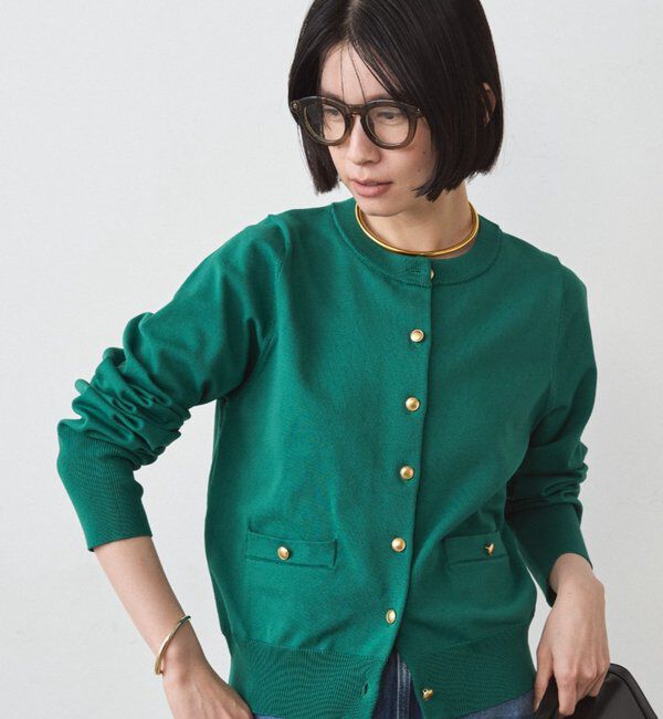  「コンパクトカーデ」|ニット・セーター|