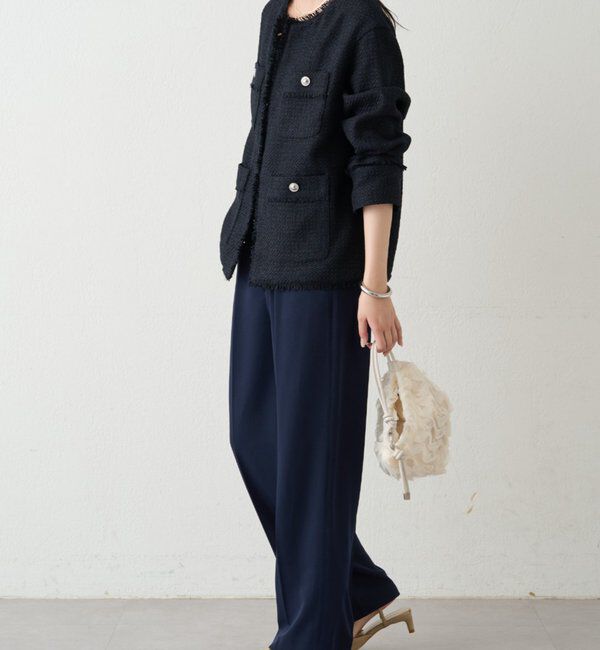  「セミワイドパンツ」|チノ|