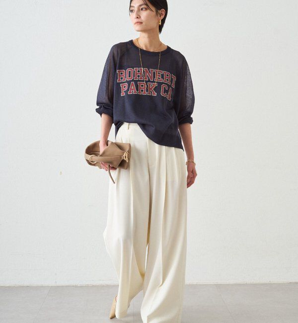  「NEW2タックワイドパンツ」|チノ|