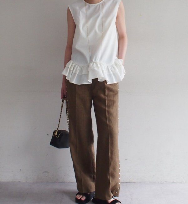  「ランダムフリルブラウス」|シャツ・ブラウス|