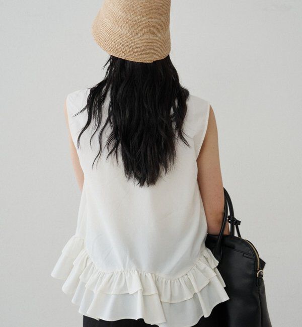  「ランダムフリルブラウス」|シャツ・ブラウス|