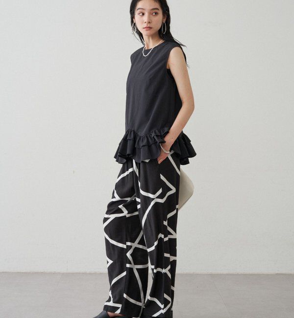  「ランダムフリルブラウス」|シャツ・ブラウス|