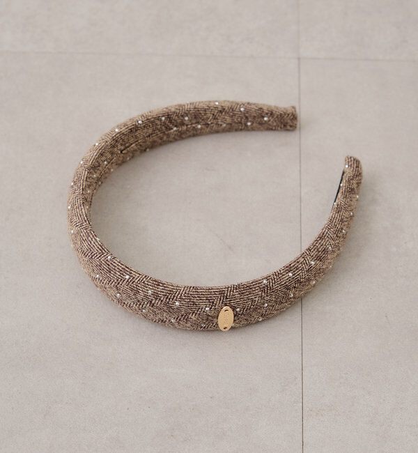  「ツイードビジューカチューシャ」|その他|