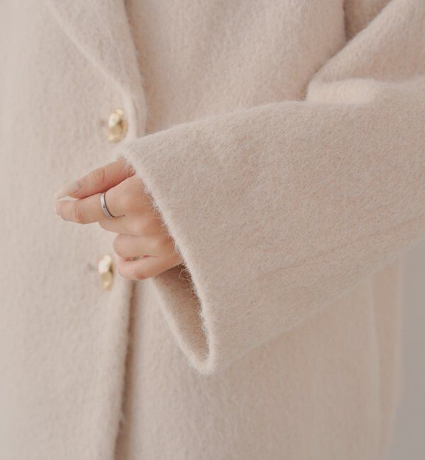  「金釦シャギールーズコート」|その他|