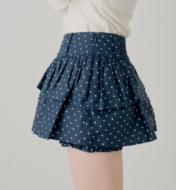  「レイヤードフリルティアードスカート」|スカート|