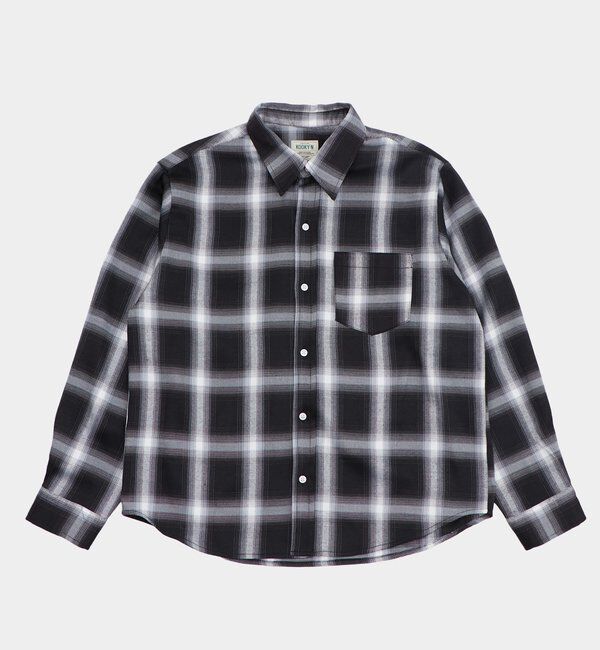  「KOOKYNオンブレチェックシャツ」|シャツ・ブラウス|