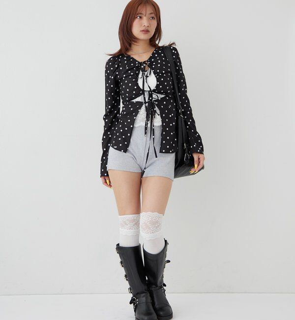  「ギャザーコイルブラウス」|シャツ・ブラウス|