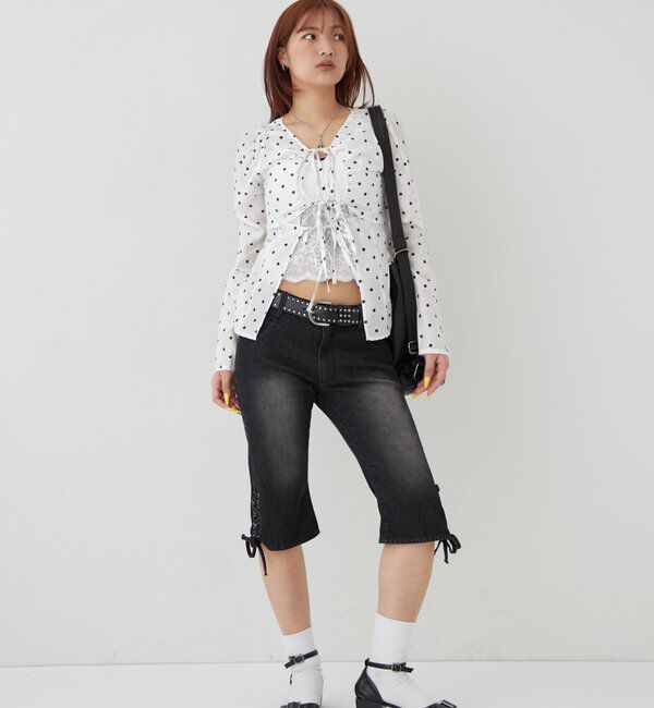  「ギャザーコイルブラウス」|シャツ・ブラウス|