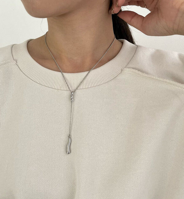  「〈GOLDY/ゴールディ〉ツイストYネックレス」|リング|