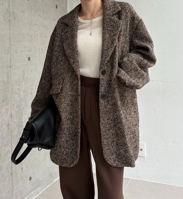  「ツイードテーラーハーフコート」|その他|