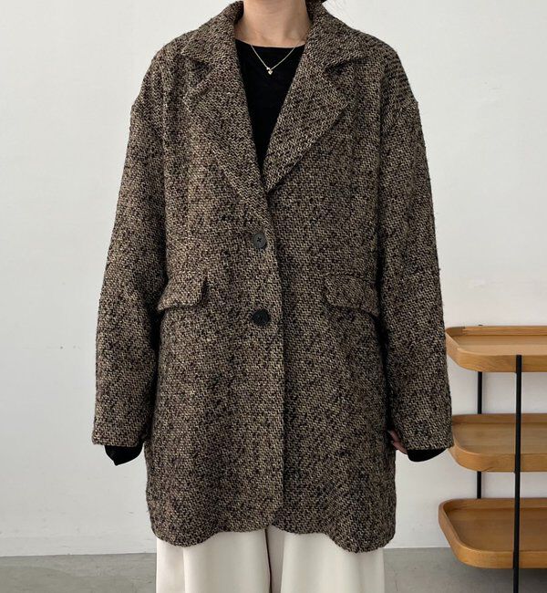  「ツイードテーラーハーフコート」|その他|