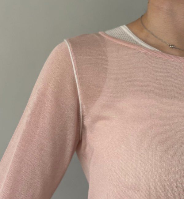  「タンクSETアームラインカーディガン」|カーディガン|