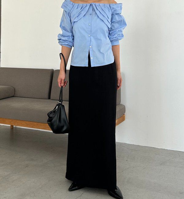  「オフショルパフブラウス」|シャツ・ブラウス|