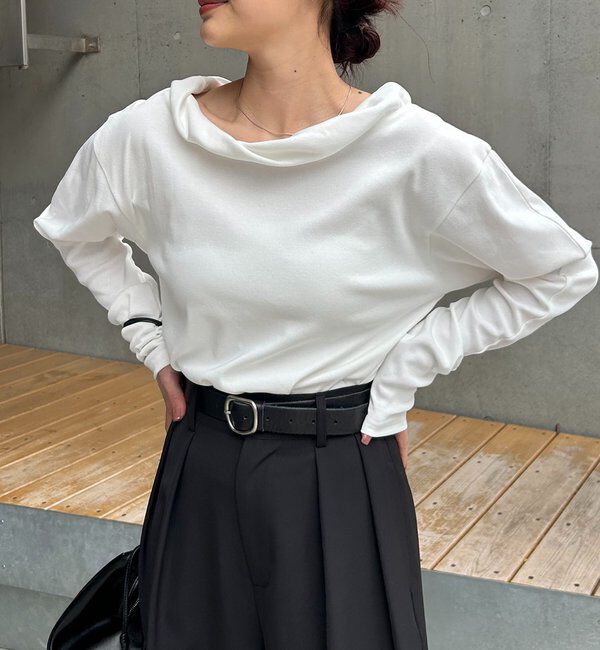  「バルーンネックロンT」|Tシャツ・カットソー|