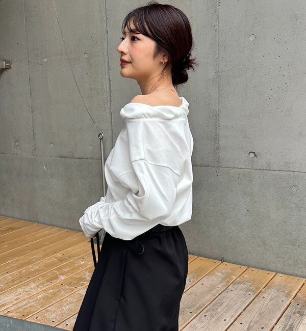  「バルーンネックロンT」|Tシャツ・カットソー|