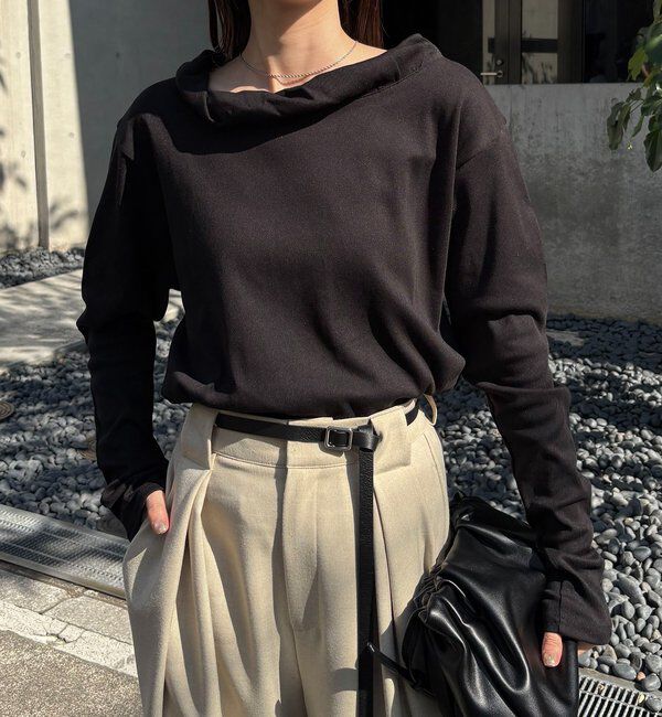  「バルーンネックロンT」|Tシャツ・カットソー|