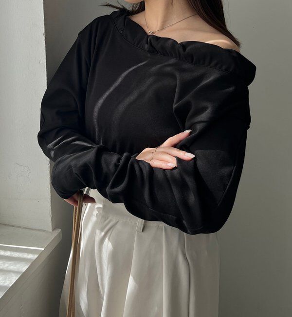  「バルーンネックロンT」|Tシャツ・カットソー|