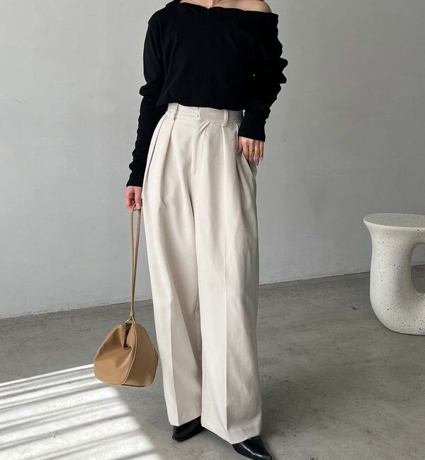  「バルーンネックロンT」|Tシャツ・カットソー|