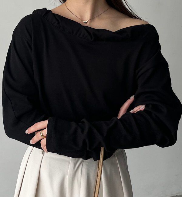  「バルーンネックロンT」|Tシャツ・カットソー|