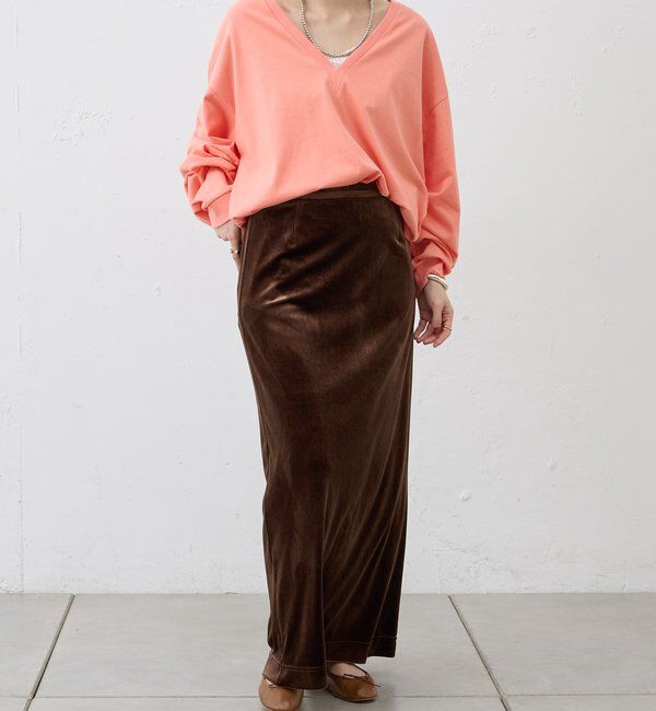  「【ONIT】ディープVネックカットソー」|Tシャツ・カットソー|